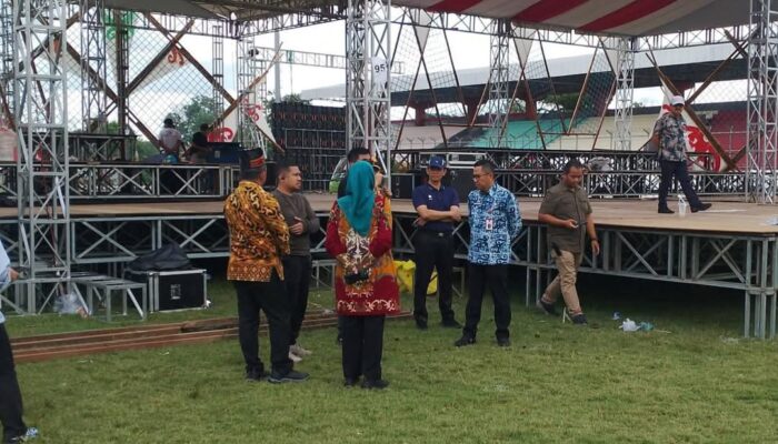 Jelang HUT Kalteng ke-68, Plt. Sekda Tinjau Persiapan FBIM dan Kalteng Expo 2025