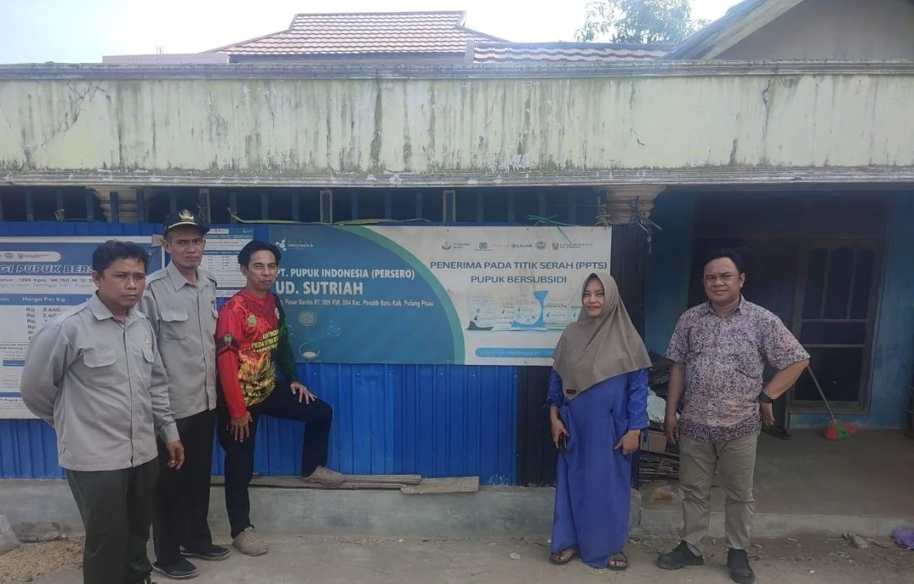 Harga Pupuk Bersubsidi Turun, Petani Pulang Pisau Sambut Positif