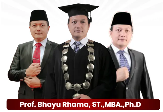 Dari Jombang, Tumbuh di Palangka Raya hingga Jadi Rektor UPR, Ini Perjalanan Prof Bhayu Rhama