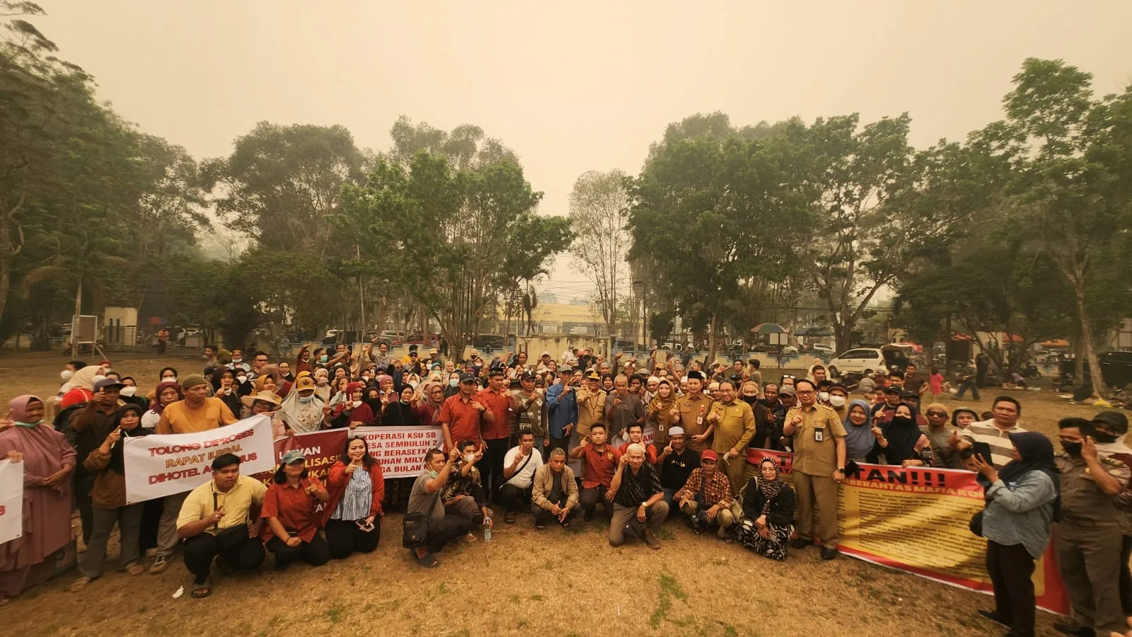 Lanjutan Aksi di Mapolda Kalteng, Anggota Koperasi Sejahtera Bersama Desak Audit Pengurus Lama