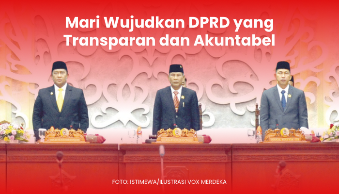 Ketua DPRD Kalteng: Mari Wujudkan DPRD yang Transparan dan Akuntabel
