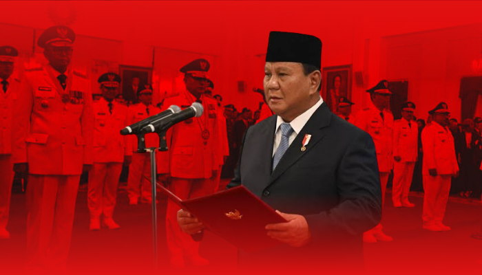 Prabowo Bakal Lantik 961 Kepala Daerah dan Wakil Kepala Daerah di Istana Kepresidenan
