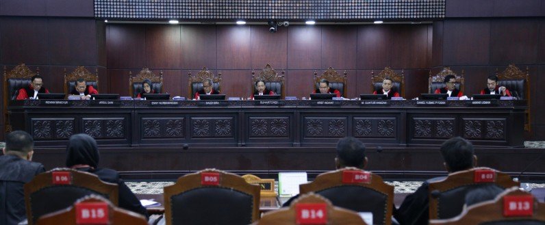 MK Tolak Gugatan Sengketa Pilkada Kapuas, Mura dan Kotim, Lamandau Lanjut Ke Sidang Pembuktian
