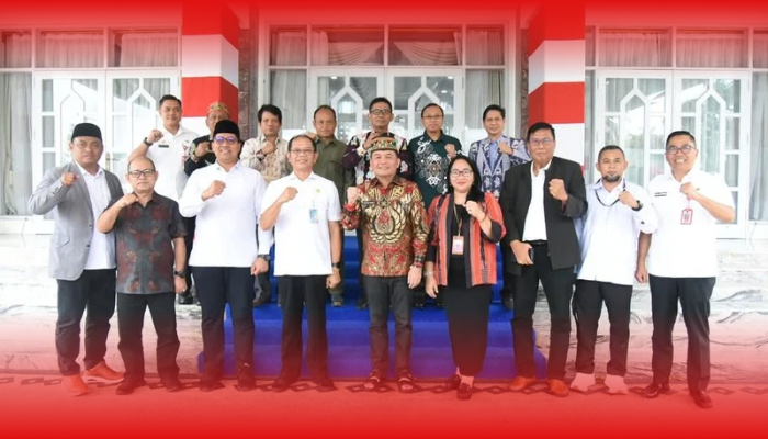 Gubernur Kalteng Perkuat Kolaborasi dengan Pimpinan Perguruan Tinggi, Bahas Program Satu Keluarga Satu Sarjana ‎