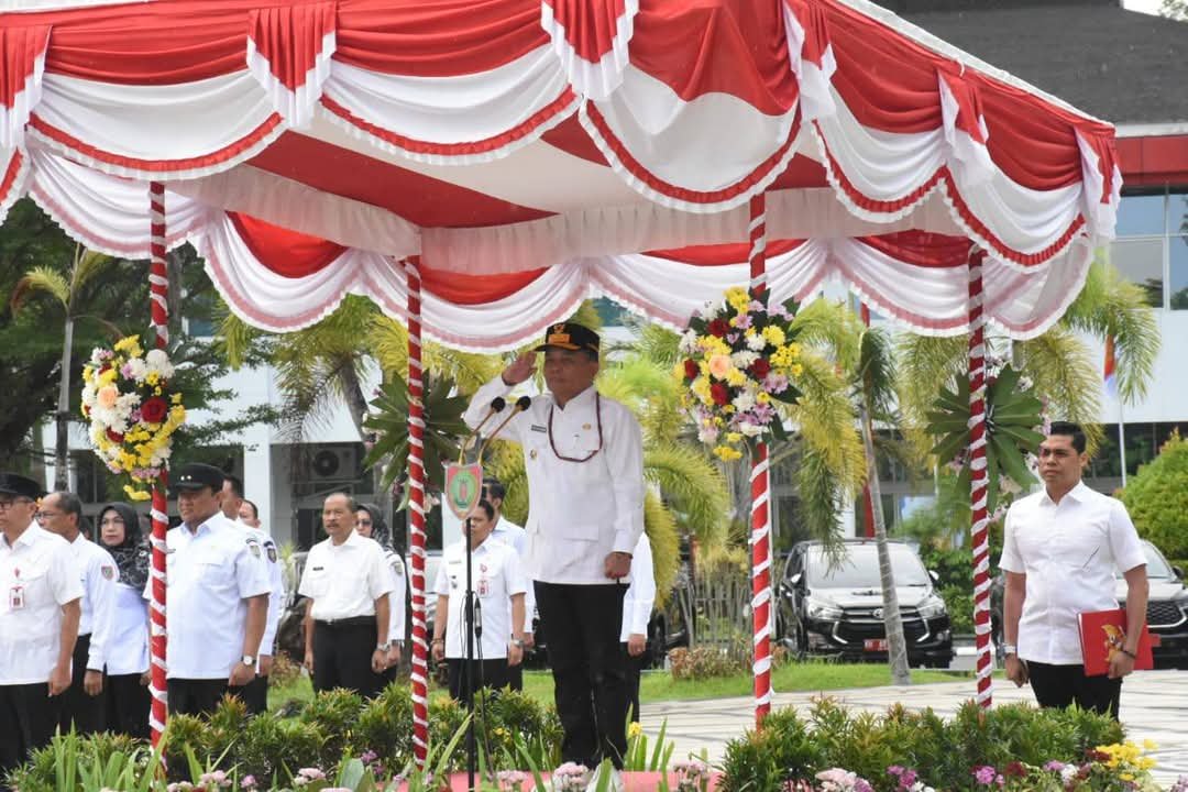 Pimpin Apel, Gubernur Agustiar Sabran Minta Pegawai di Lingkup Pemprov Kalteng Berikan Pelayanan Terbaik untuk Masyarakat
