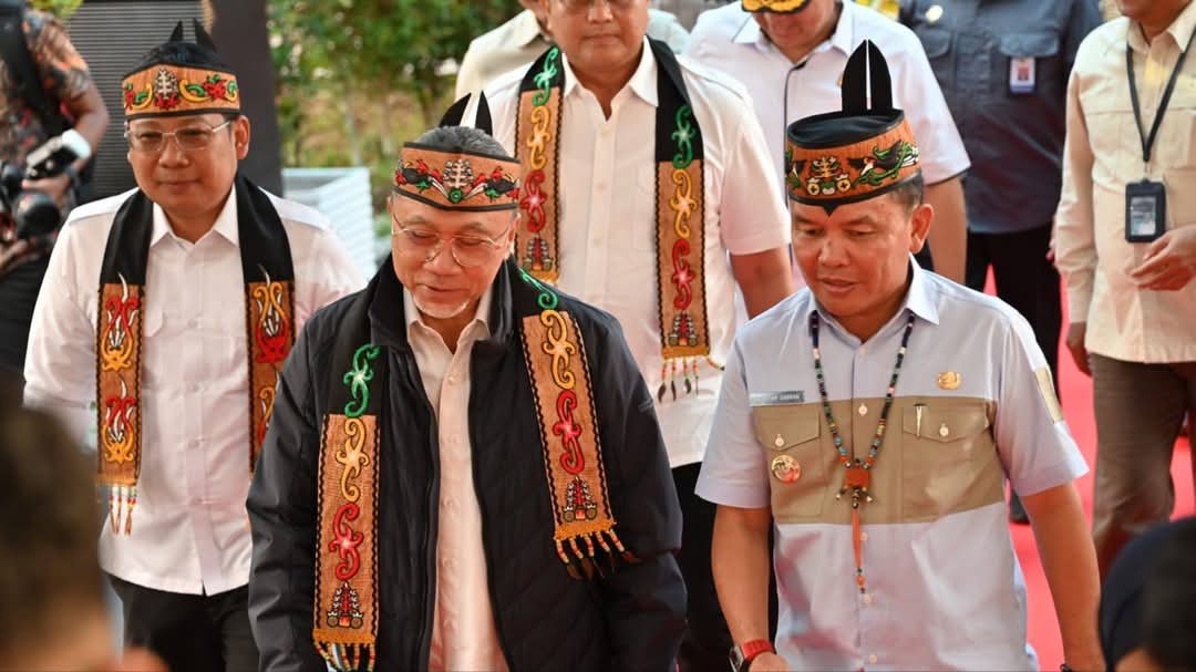 Gubernur Agustiar Sabran Sambut Kedatangan Menko Pangan Zulkifli Hasan di Kalteng