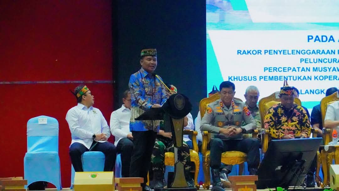 Dampingi Menko Pangan Hadiri Rakor, Gubernur dan Wagub Kalteng Siap Wujudkan Asta Cita Prabowo