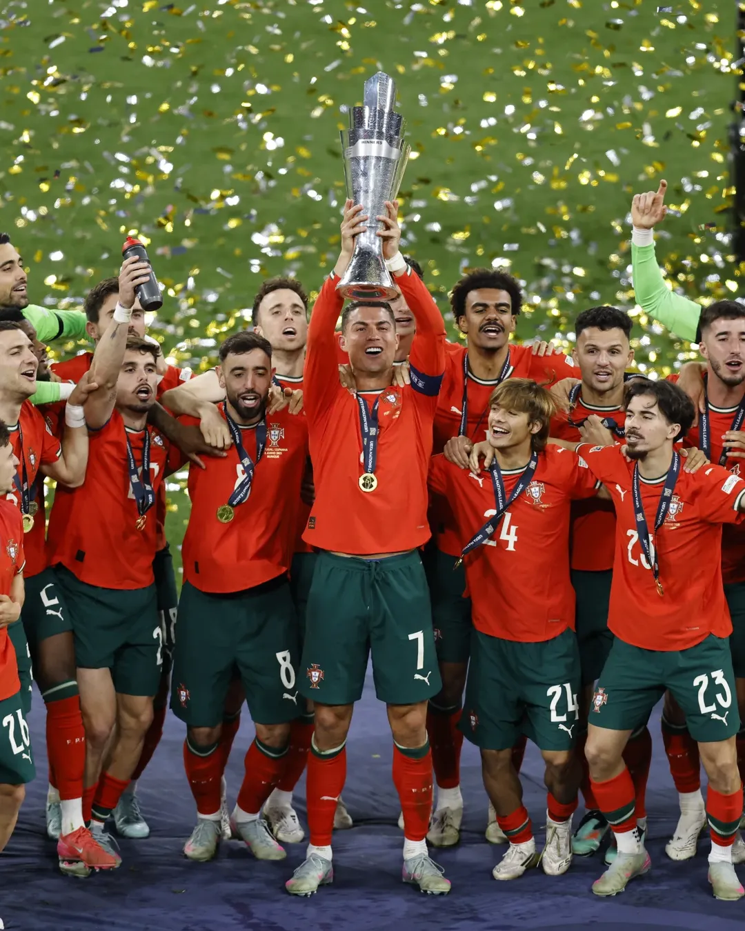 Kalahkan Spanyol Lewat Adu Penalti, Portugal Juara UNL 2025