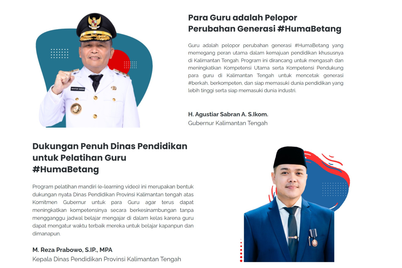 Plt. Kadisdik Kalteng Dorong Kualitas Pendidikan Lewat Pelatihan Huma Betang