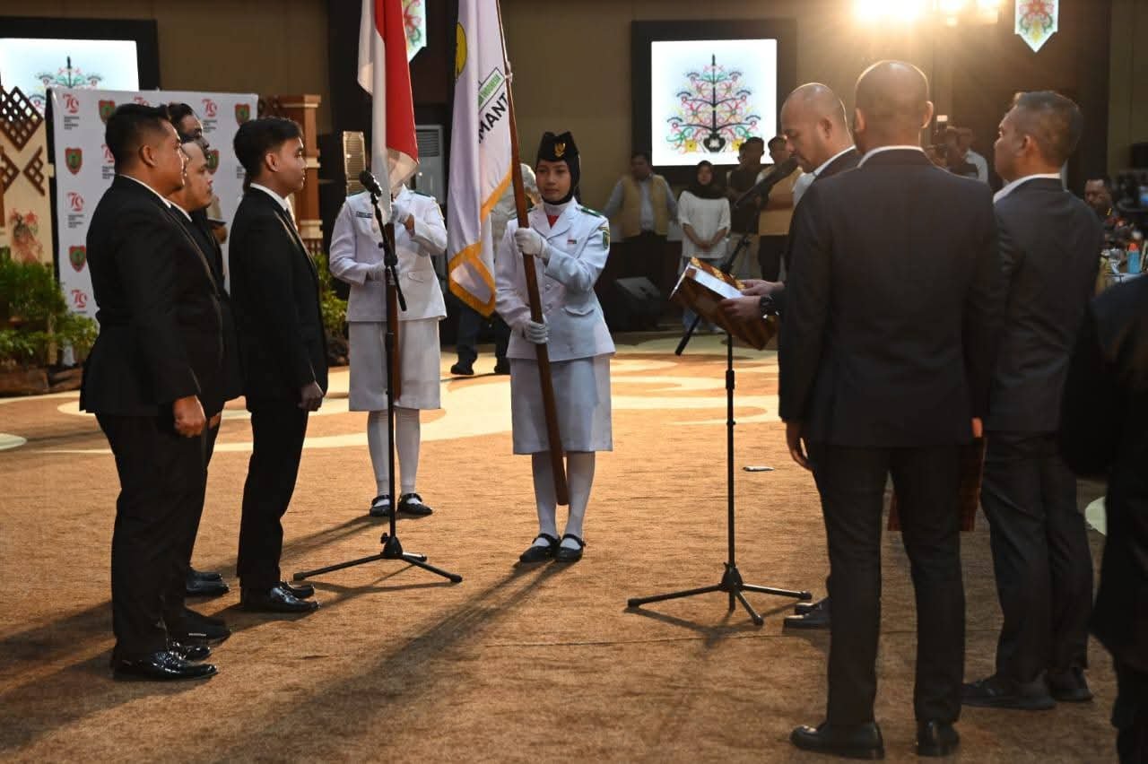 Tri Bintang Wigustiar Putra Resmi Dilantik ketua HIPMI Kalteng 2025-2028