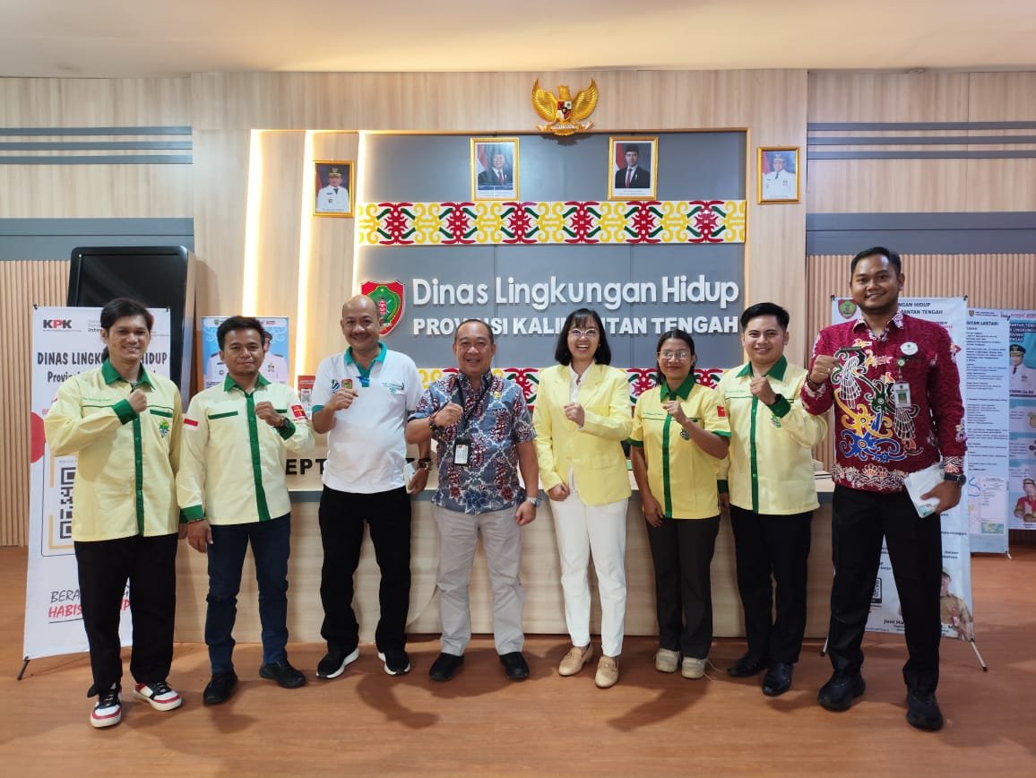 Sinergi Hijau: Pemuda Katolik Kalteng Gandeng DLH Wujudkan Pengendalian Emisi Karbon