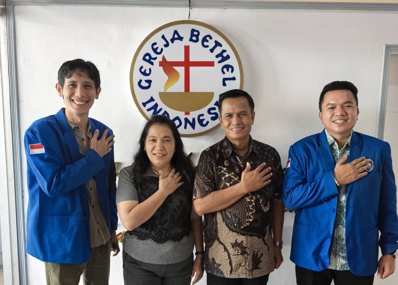 Sepakat Perkuat Pelayanan, DPD GAMKI Kalteng Audiensi ke BPD Gereja Bethel Indonesia