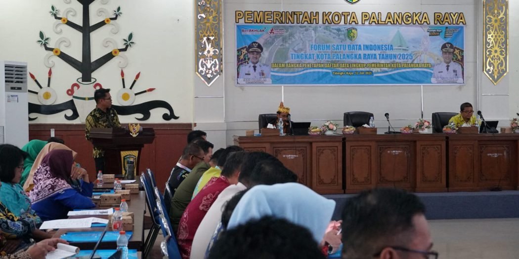 Pemko Palangka Raya Perkuat Infrastruktur Data untuk Pemerintahan yang Transparan