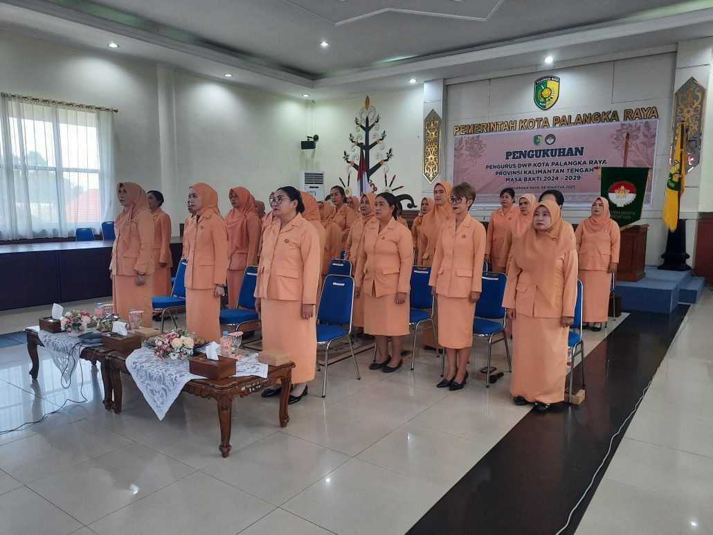 DWP Kota Palangka Raya 2025–2029 Resmi Dikukuhkan, Siap Wujudkan Program Strategis