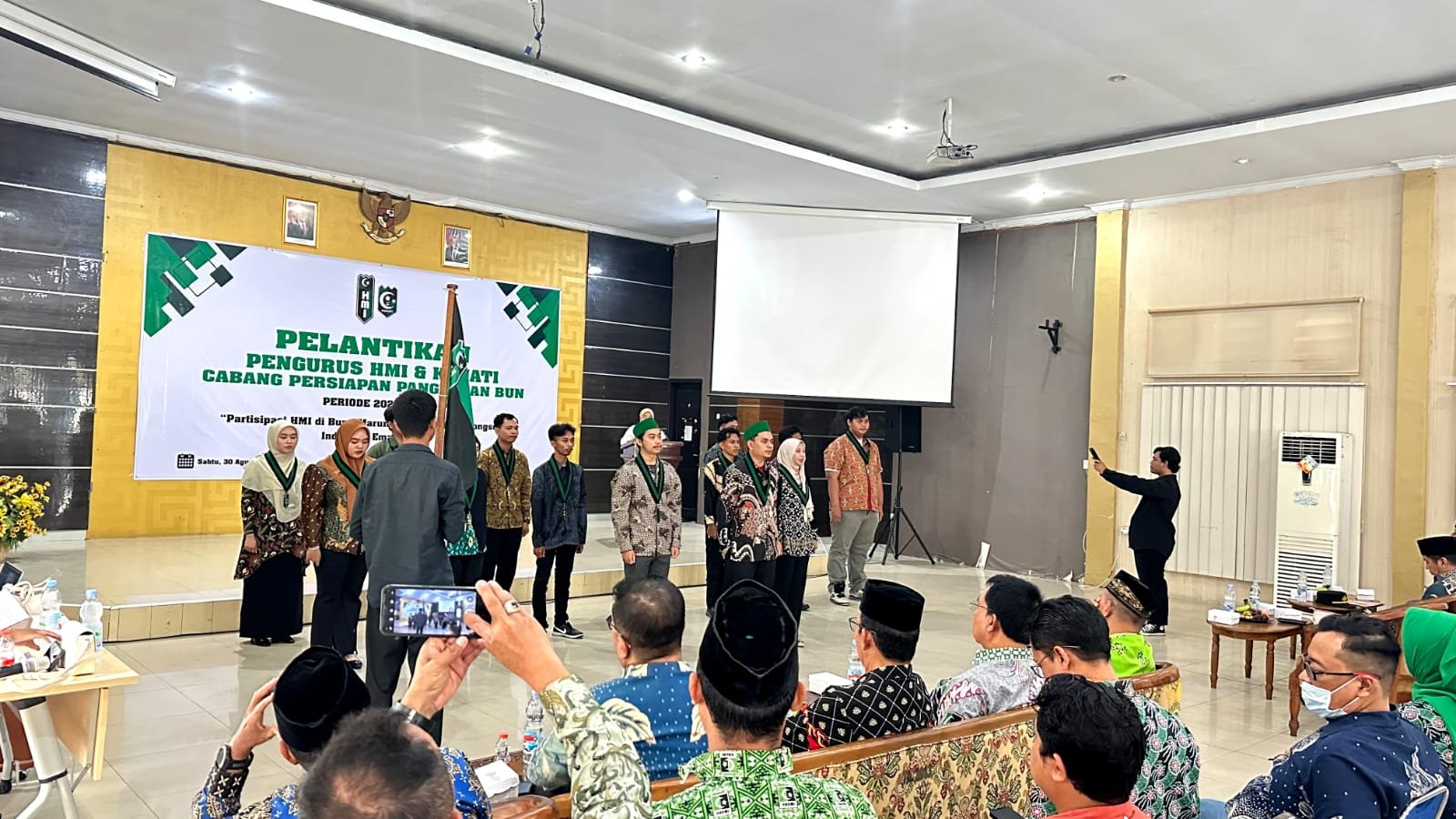Pengurus HMI Pangkalan Bun Resmi Dilantik! Siap Jadi Penyuplai Ide dan Mitra Kritis Pemerintah Daerah