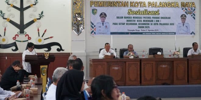 Dorong Pertumbuhan Ekonomi, Pemkot Palangka Raya Fokus Kembangkan IKM