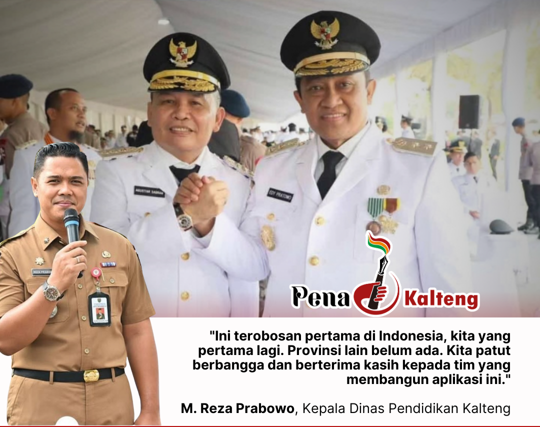 Pertama di Indonesia, PENA Kalteng Punya Fitur Khusus untuk Awasi Program Makan Bergizi Gratis