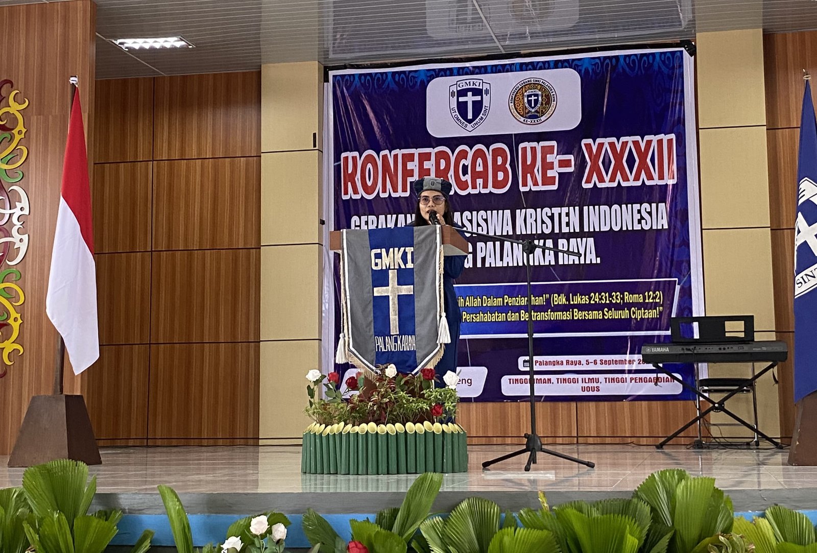 Melangkah di Tengah Pergumulan: GMKI Cabang Palangka Raya Resmi Buka Konfercab ke-XXXII