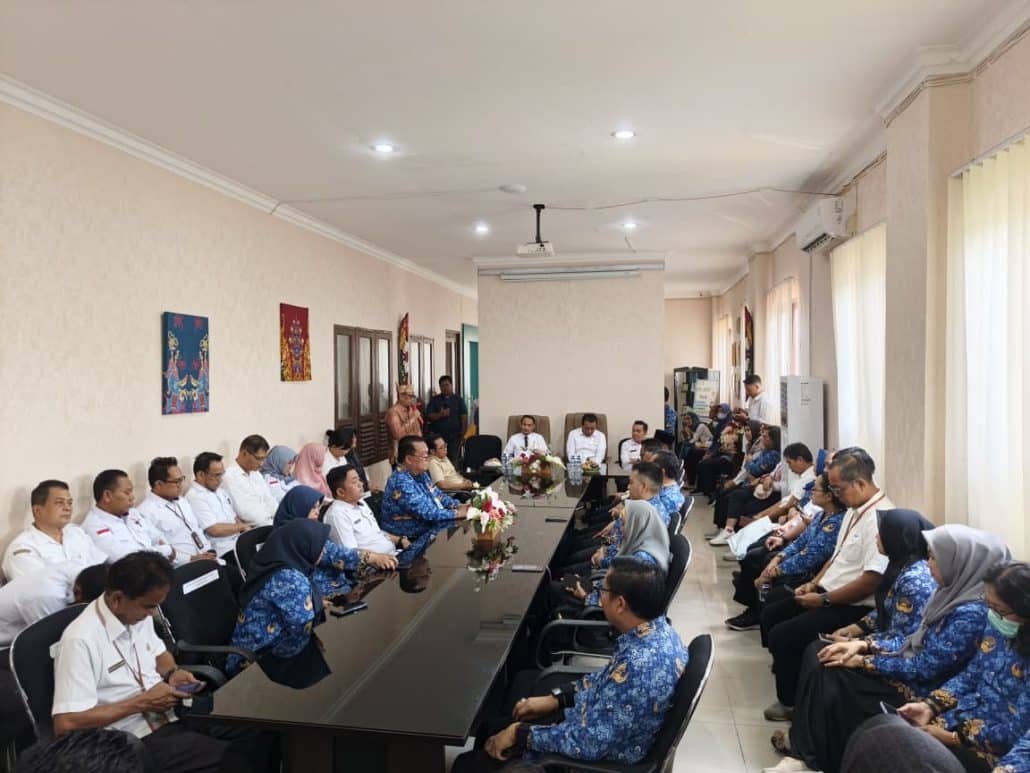Sertijab Kadinkes, Wali Kota dan Wakil Wali Kota Palangka Raya Hadir Saksi Momen Pergantian Kepemimpinan