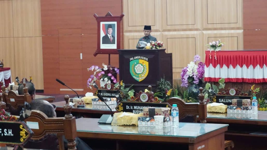 Wali Kota Sampaikan Empat Raperda Strategis dalam Rapat Paripurna DPRD Kota Palangka Raya