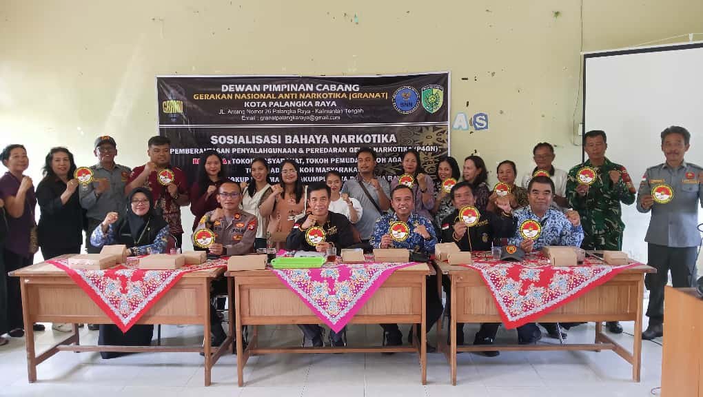 Polsek Rakumpit Bersinergi dengan Granat dan BNN Gelar Sosialisasi Bahaya Narkoba