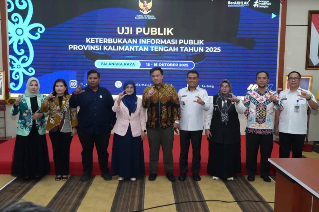 Wujudkan Pemerintahan Transparan, Pemko Palangka Raya Hadiri Uji Publik Keterbukaan Informasi