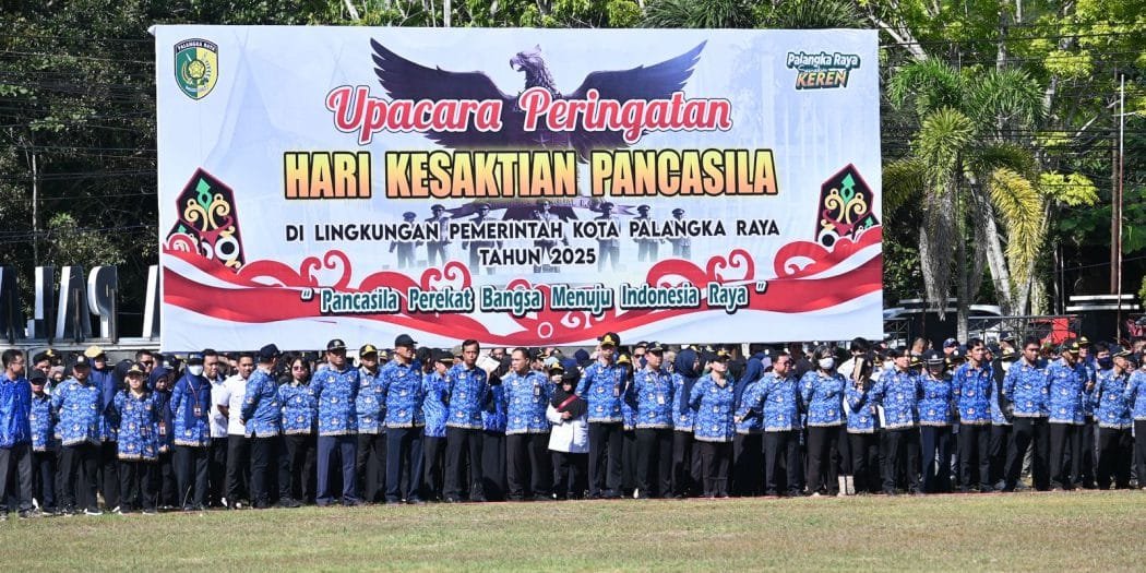 Peringati Hari Kesaktian Pancasila, Pemko Palangka Raya Teguhkan Komitmen terhadap Nilai Pancasila