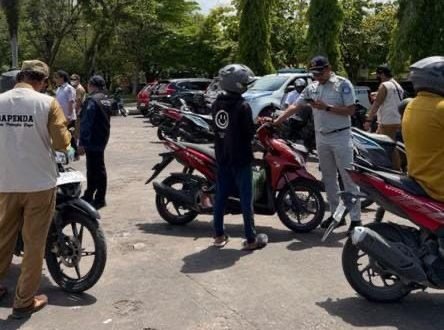 Bapenda Palangka Raya Gelar Operasi Gabungan Penertiban Pajak Kendaraan Bermotor