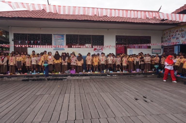 SDN 1 Pahandut Seberang Terima Sosialisasi B2SA dari TP PKK Palangka Raya