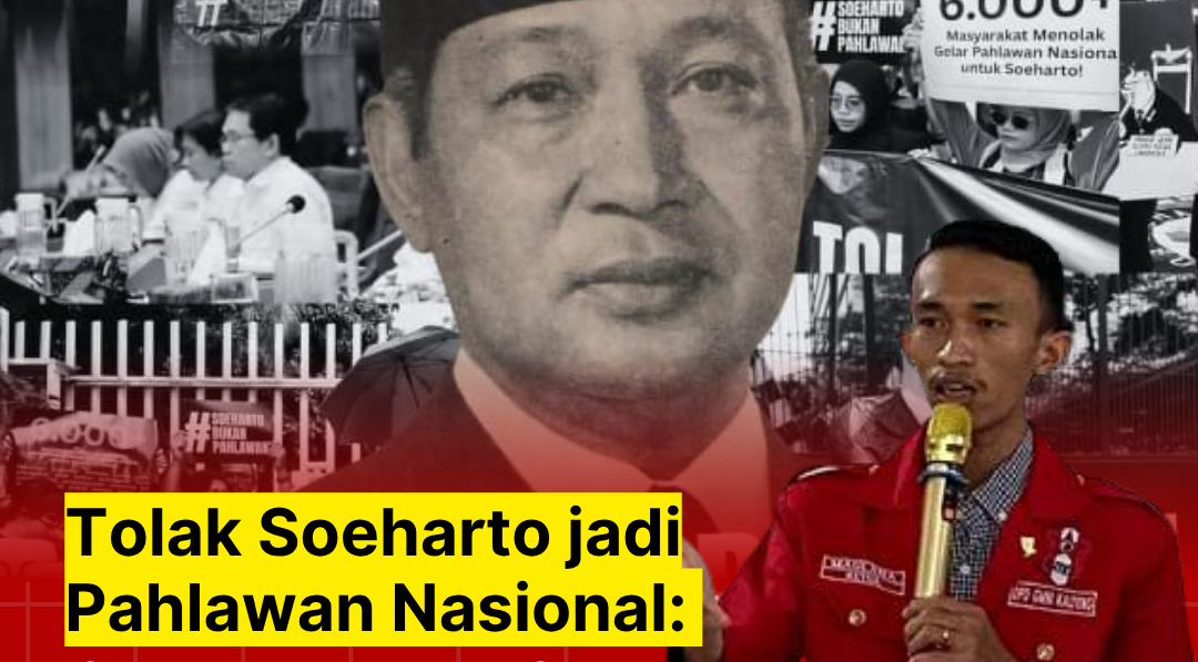 Tolak Soeharto jadi Pahlawan Nasional: GMNI Kalteng Sebut Upaya 'Memutihkan' Sejarah Kelam Orde Baru