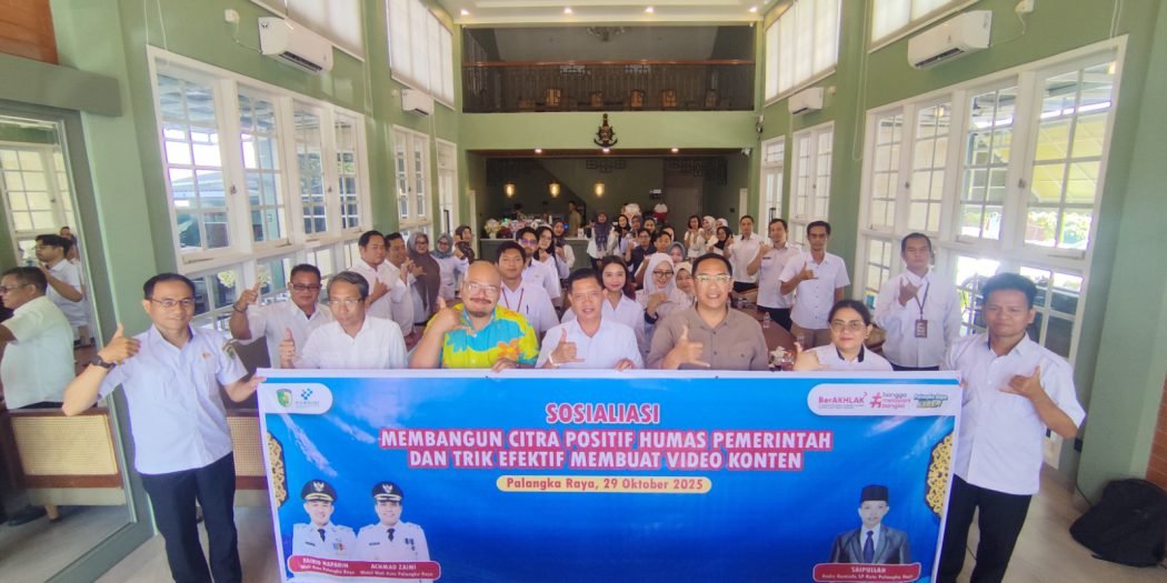 Diskominfo Palangka Raya Tingkatkan Kapasitas Humas Pemerintah Melalui Pelatihan Citra Positif dan Pembuatan Konten Video
