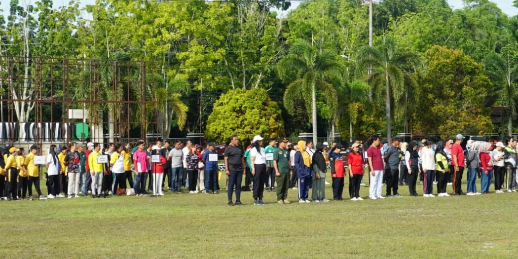 Perkuat Kedisiplinan, Pemko Palangka Raya Laksanakan Apel Pejabat Administrator