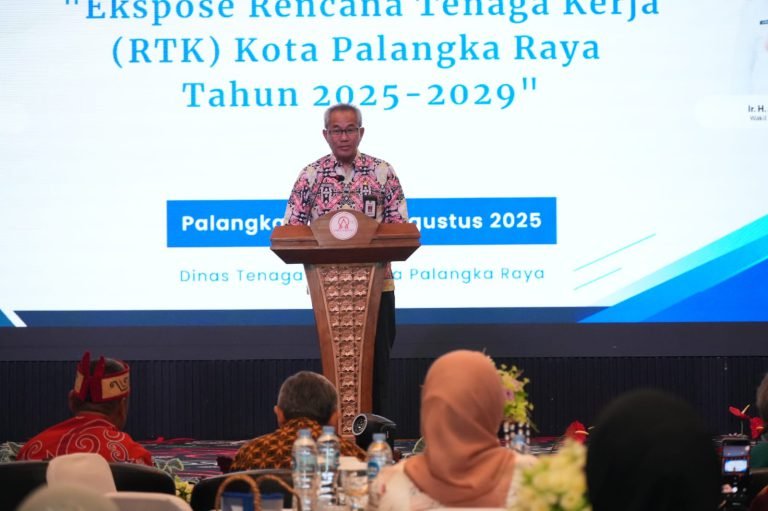 Pj Sekda Soroti Pentingnya Penyusunan RTK Daerah untuk Penguatan SDM Palangka Raya