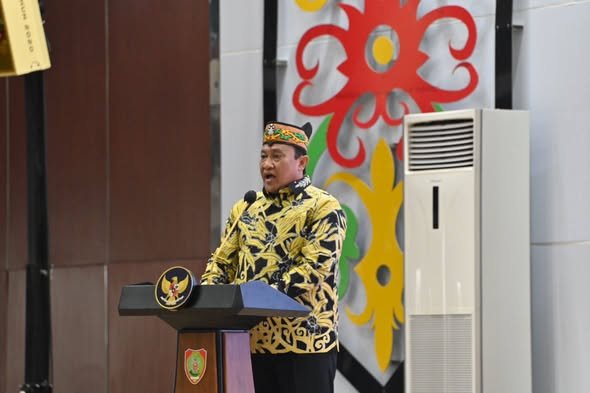 Hadiri Pelantikan IKA PMII Kalteng, Wagub Edy Pratowo Tekankan Persatuan dan Moderasi Beragama