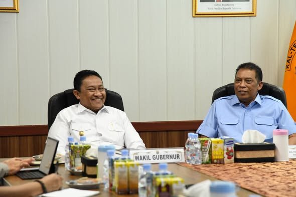 Wagub Edy Pratowo Terima Audiensi Deputi Badan Gizi Nasional