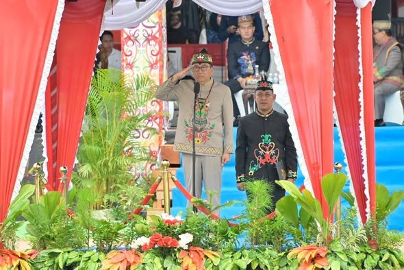Hari Jadi Ke-73 Kabupaten Kotawaringin Timur, Plt. Sekda Leonard S. Ampung : Kotim Mampu Jadi Motor Penggerak Pertumbuhan dan Kemajuan Kalteng