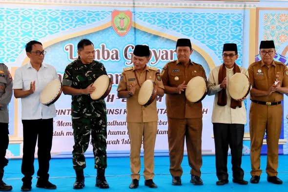 Gubernur Didampingi Wagub Kalteng Buka Gebyar Ramadan Jilid V