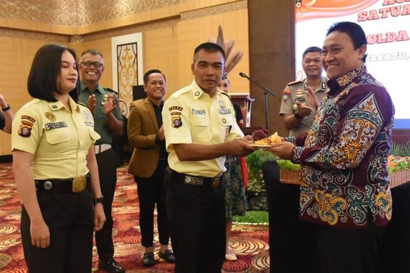 Wagub Edy Hadiri Peringatan HUT Satpam Ke-45 Tahun