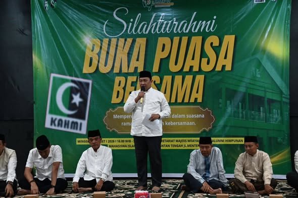 Wagub Kalteng Hadiri Buka Puasa Bersama Majelis Wilayah KAHMI Kalimantan Tengah
