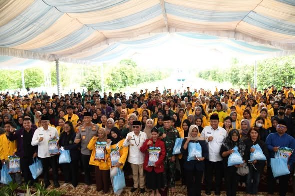 Wujud Kepedulian bagi Mahasiswa, Gubernur Kalteng Gelar Pasar Murah Spesial Ramadan