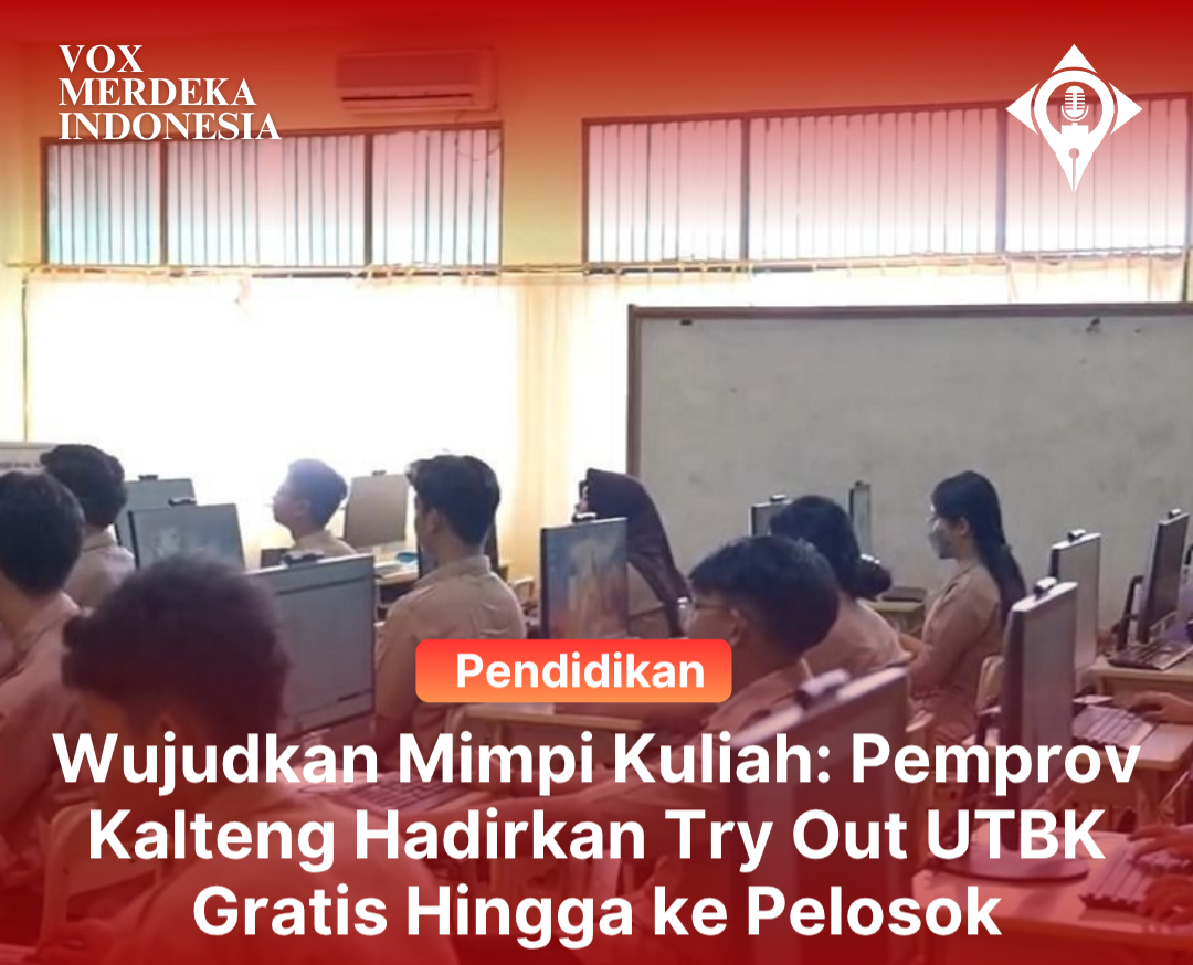 Wujudkan Mimpi Kuliah: Pemprov Kalteng Hadirkan Try Out UTBK Gratis Hingga ke Pelosok