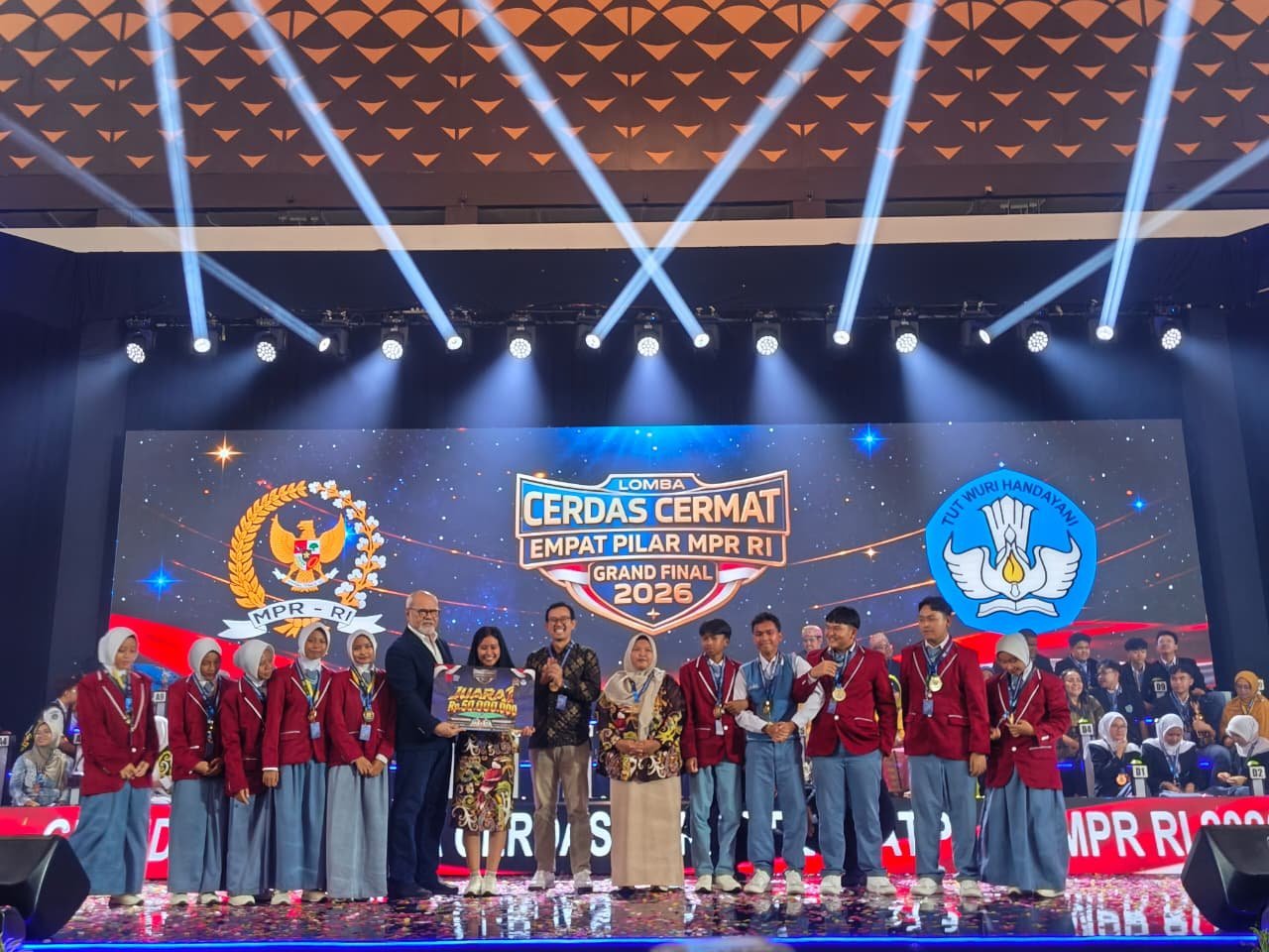 SMAN 2 Katingan Kuala Raih Juara I LCC 4 Pilar MPR RI Tingkat Nasional 2026