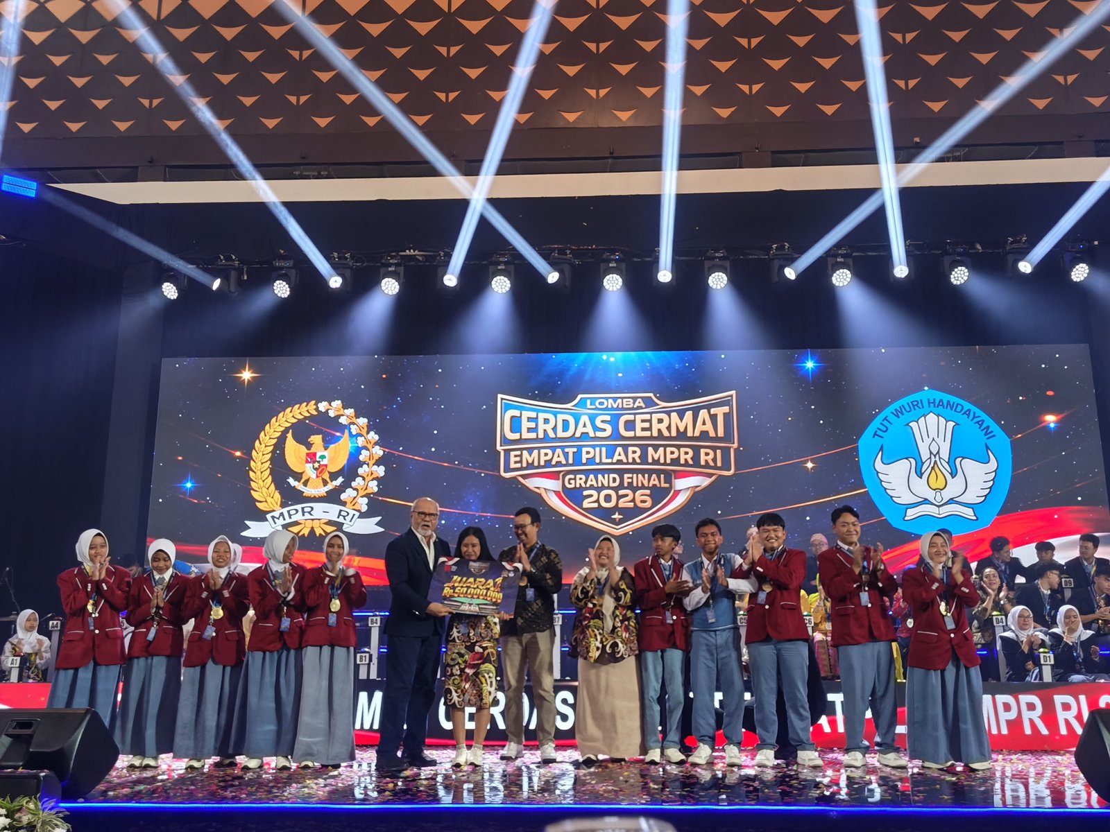 SMAN 2 Katingan Kuala Bangkit dari Kegagalan, Raih Juara I LCC 4 Pilar MPR RI 2026