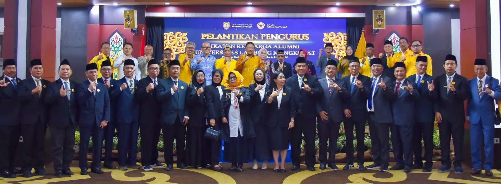 Pengurus IKA ULM Wilayah Kalteng Periode 2026-2030 Resmi Dilantik