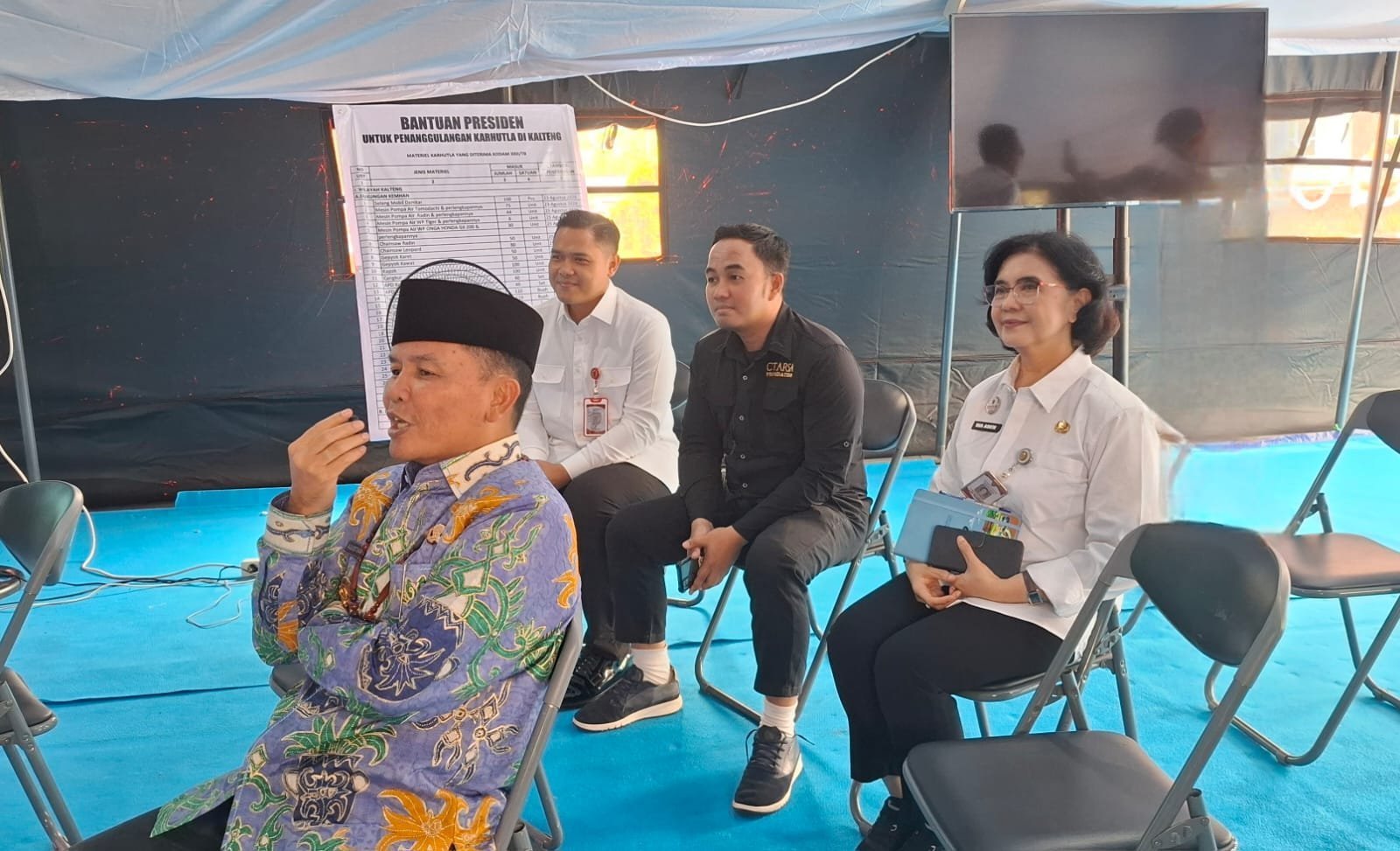 Di Tengah Kabut Asap, Kelas Digital Huma Betang Jadi Pusat Pantau Pendidikan Kalteng