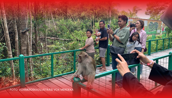 Libur Cuti Bersama, Destinasi Wisata Nyaru Menteng Dipadati Ribuan Pengunjung