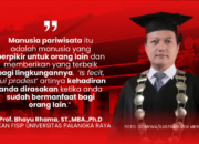 Ini Profil Lengkap Bhayu Rhama, Dekan Fisip UPR Yang Jadi Guru Besar Ilmu Pariwisata