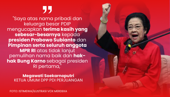 Tak Undang Presiden Prabowo dan Hanya Dihadiri Kader, Megawati Pimpin Peringatan HUT Ke-52 PDIP