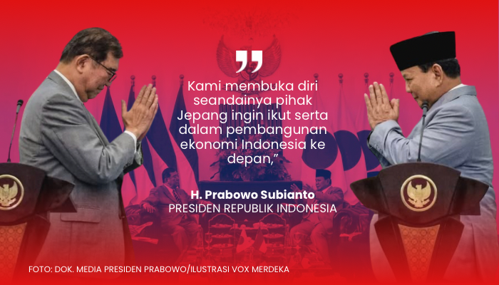 Sambut PM Jepang di Istana Bogor, Presiden Prabowo Paparkan Program Kerja