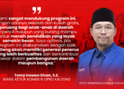 DPRD Kalteng Apresiasi Program Sekolah dan Kuliah Gratis, Buka Akses Pendidikan Bagi Semua